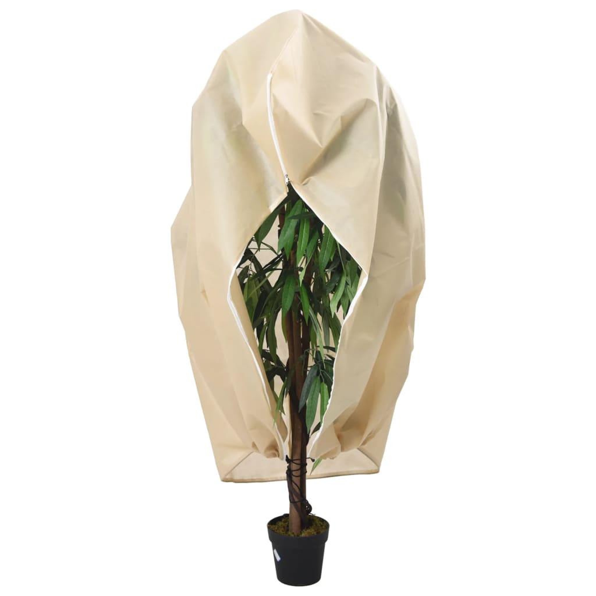 VIDAXL Housse de protection pour plantes avec fermeture eclair 70 g/m²