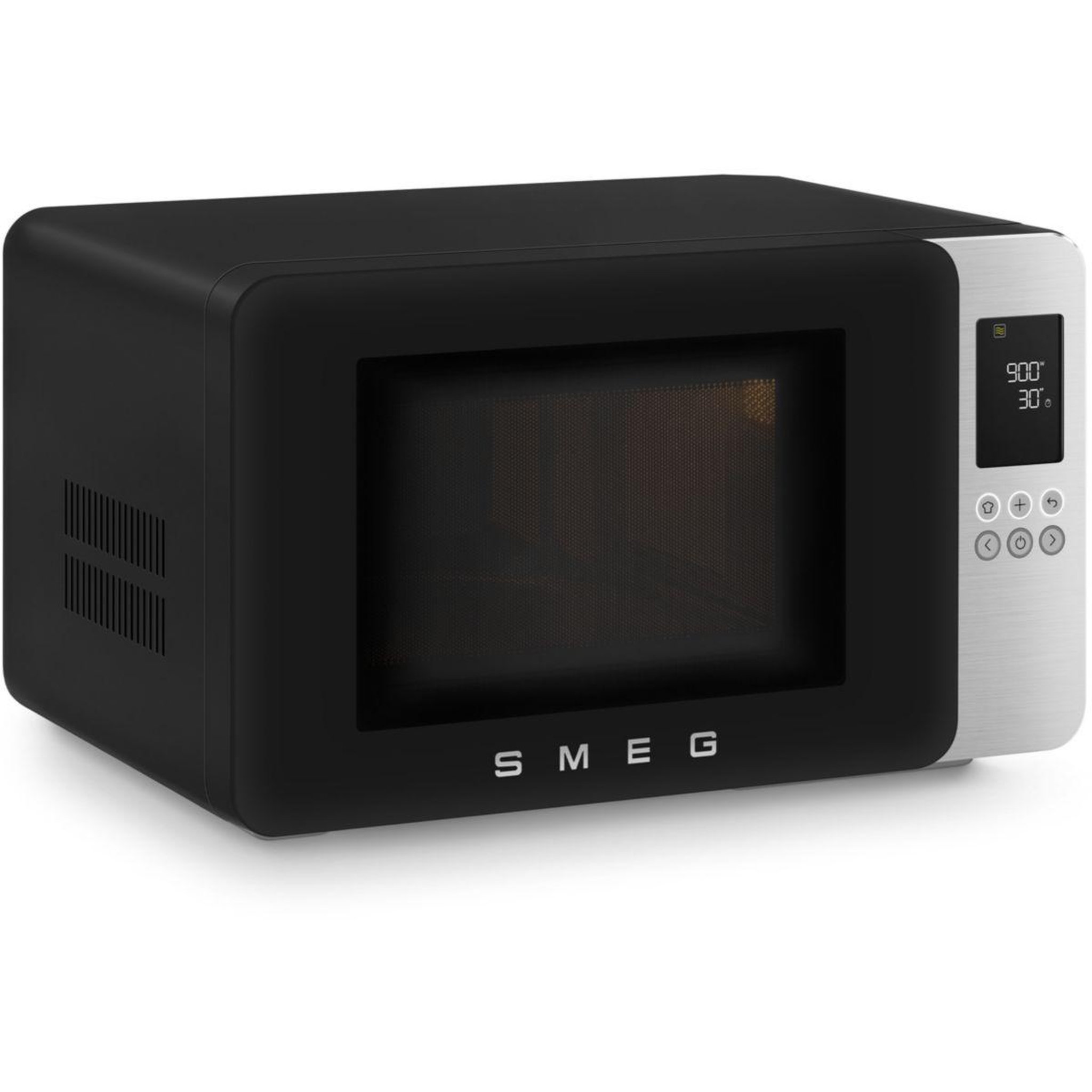 Voir la diapositive 3 : SMEG Micro ondes grill moc01blmeu