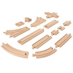 Eichhorn Eichhorn Train Tracks Tracks Playset Large, 44dlg. 100006405