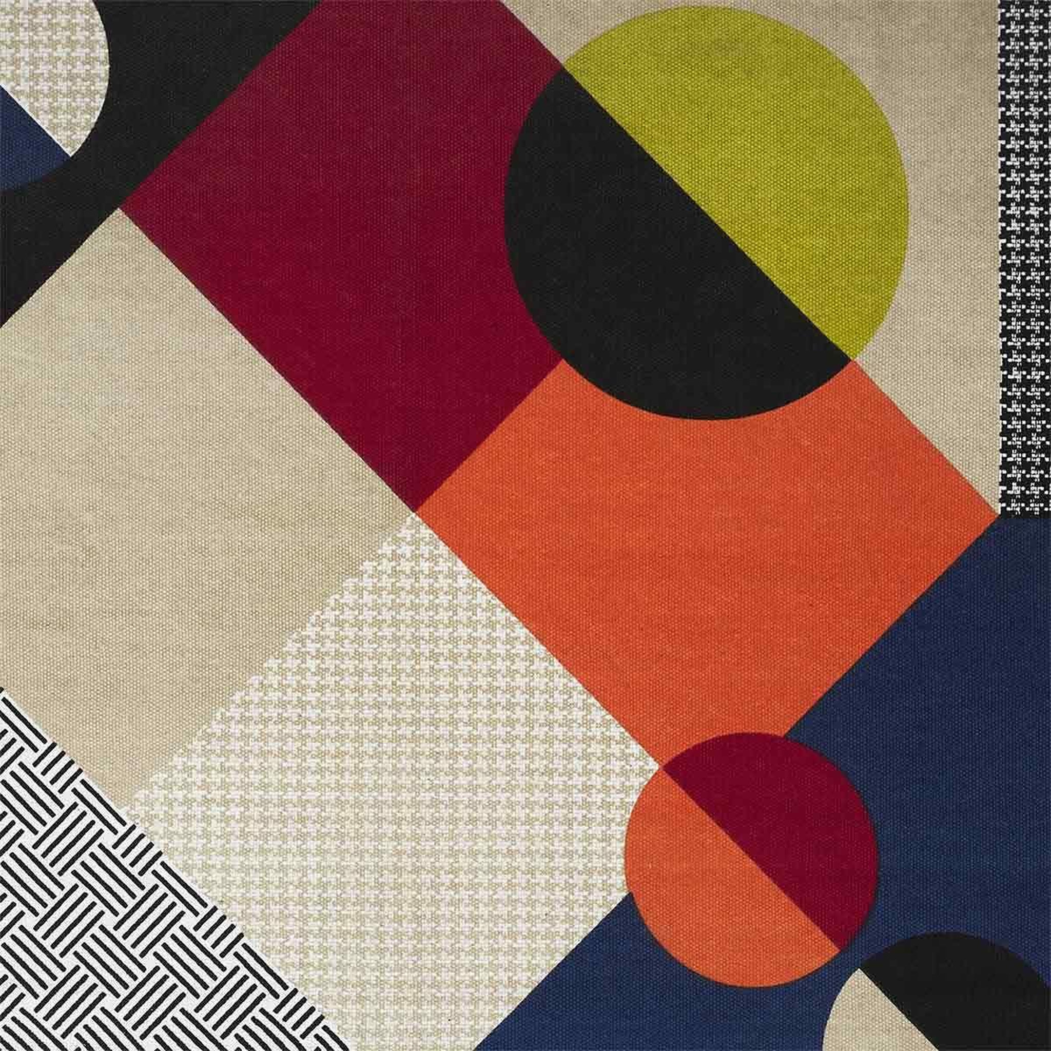 Voir la diapositive 2 : The Home Deco Factory Tapis de salon  patchwork  120x170cm multicolore