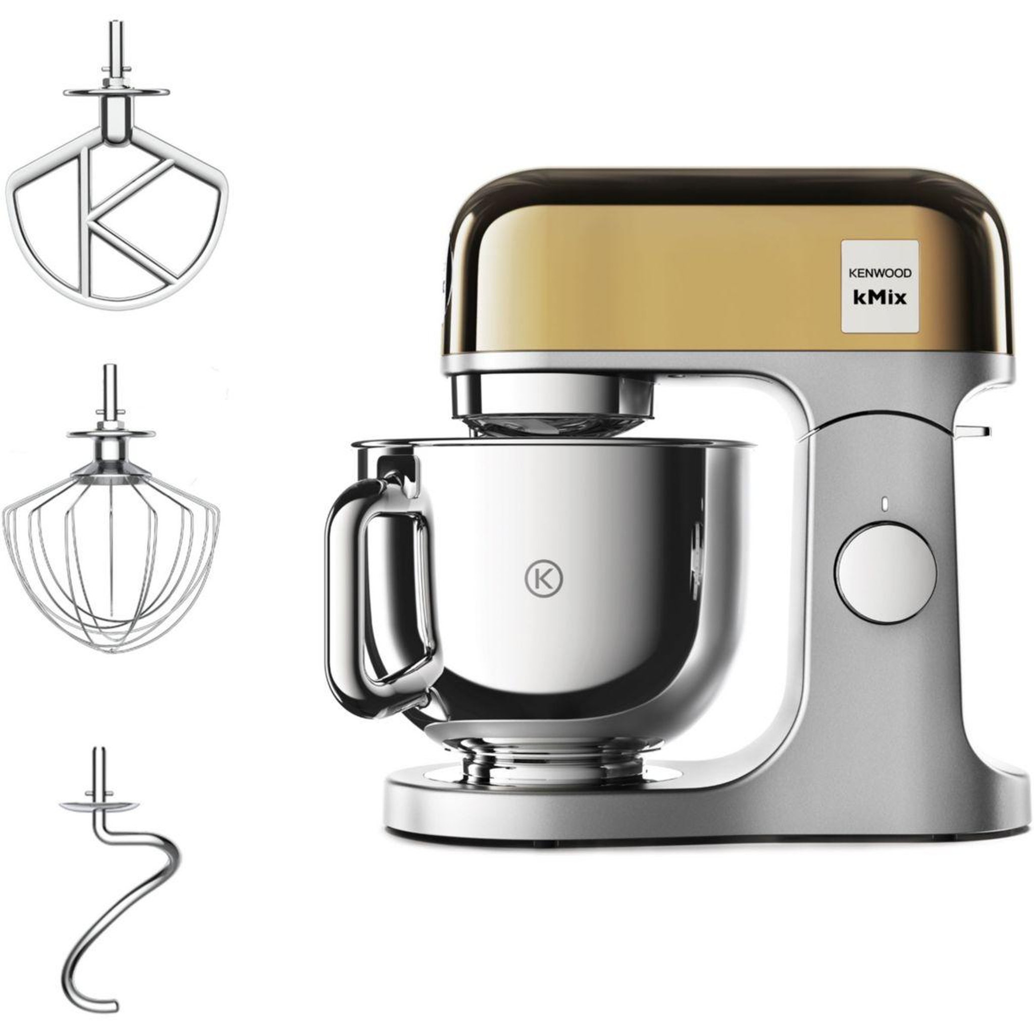 Voir la diapositive 4 : KENWOOD Robot pâtissier kmx760yg kmix gold
