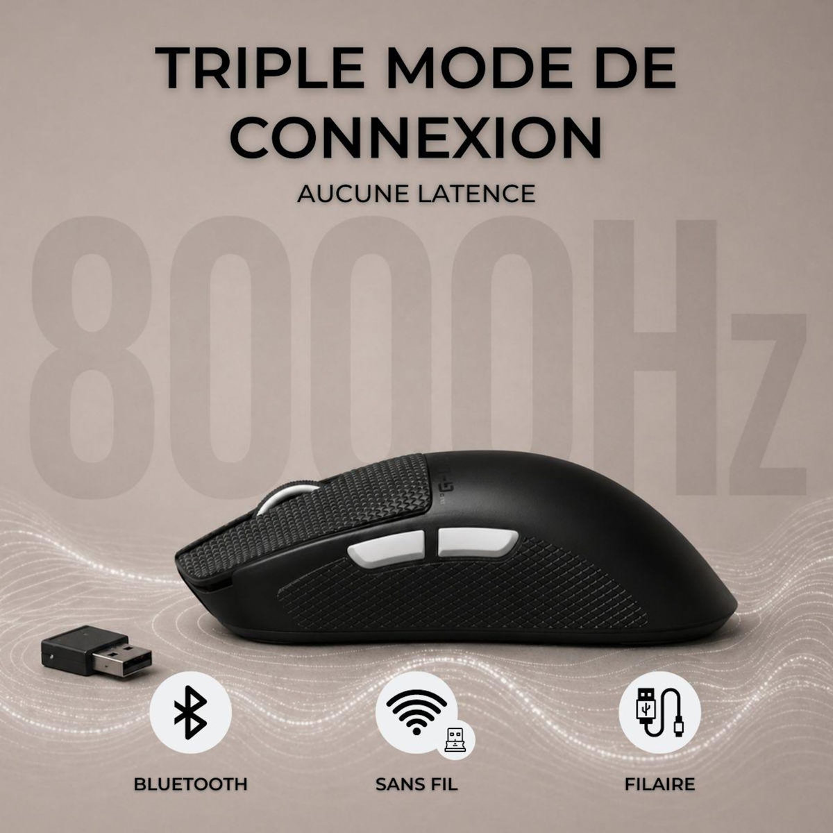 THE G-LAB Souris Gamer Sans Fil KULT ELITE M150