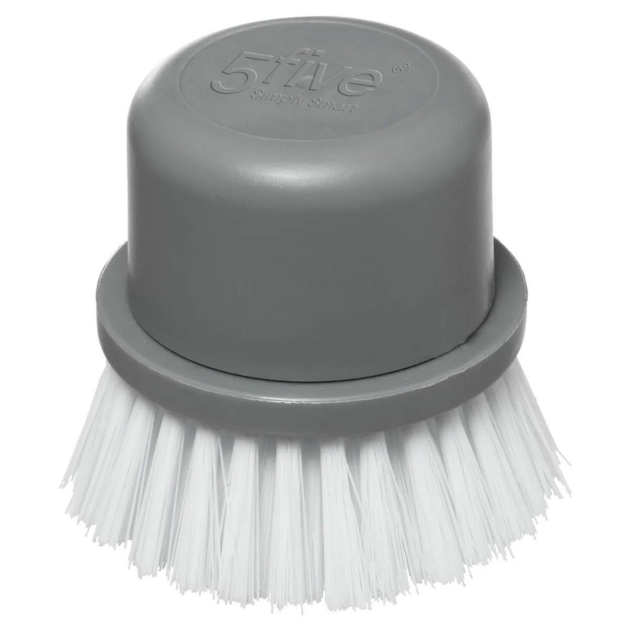 Voir la diapositive 3 : FIVE Brosse vaisselle  amovible  25cm gris