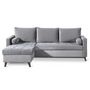 Voir la diapositive 6 : BEST MOBILIER Polar - canapé d'angle réversible convertible - en velours au design scandinave - 4 places