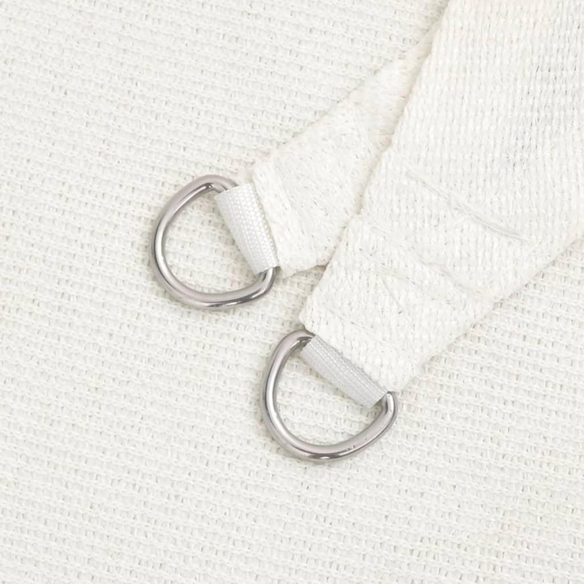 VIDAXL Voile d'ombrage PEHD Rectangulaire 4 x 6 m Blanc