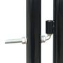 Voir la diapositive 3 : VIDAXL Portail simple de cloture Noir 300x225 cm
