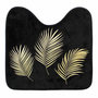 Voir la diapositive 1 : Paris Prix Tapis Contour WC Imprimé  Orbella  45x45cm Noir