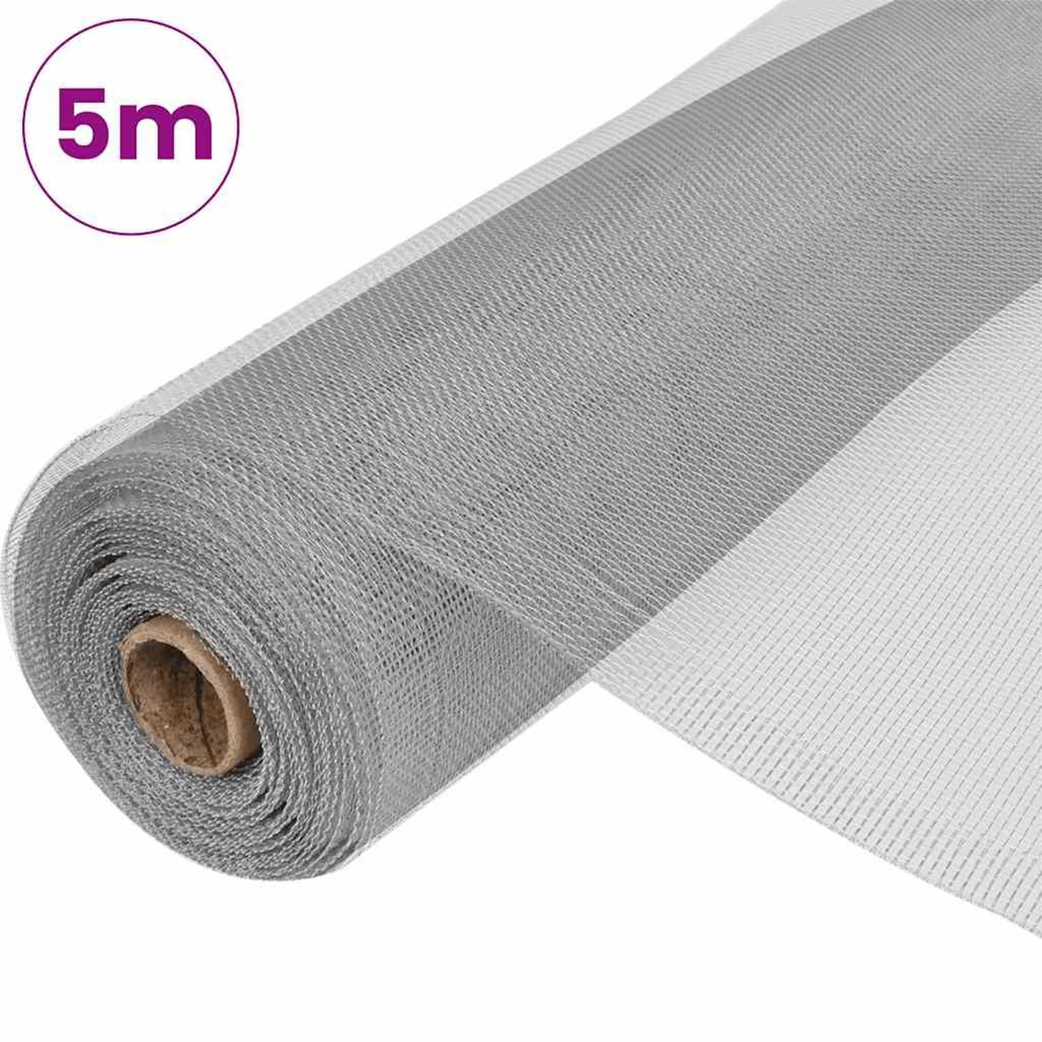 Voir la diapositive 3 : VIDAXL Moustiquaire en maille d'aluminium 100x500 cm argente