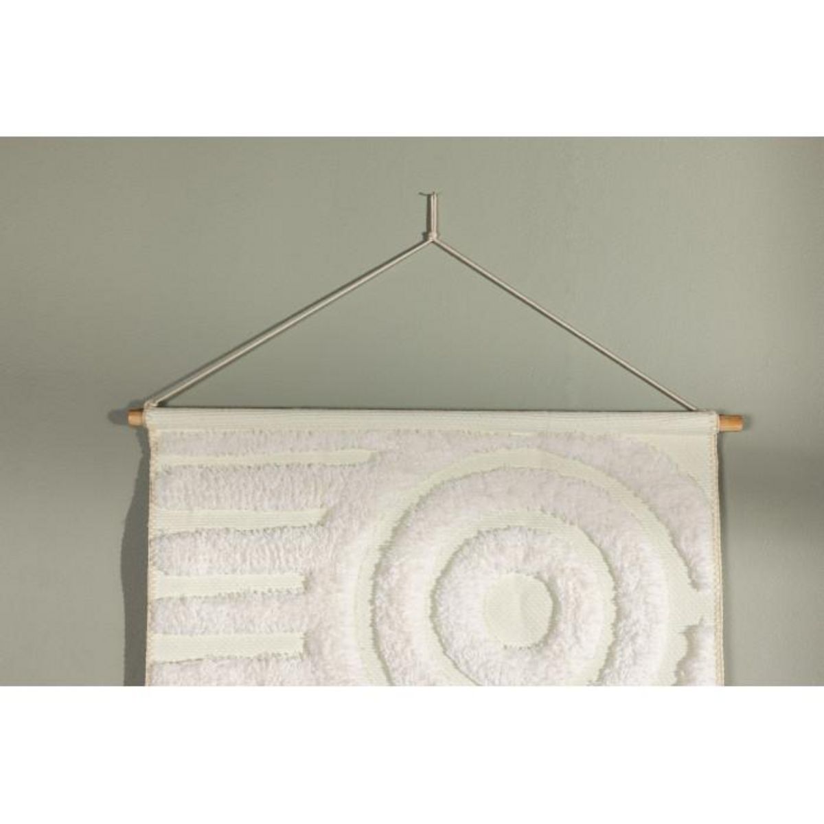 Paris Prix Toile Tapis à Suspendre  Nikita  100cm Blanc