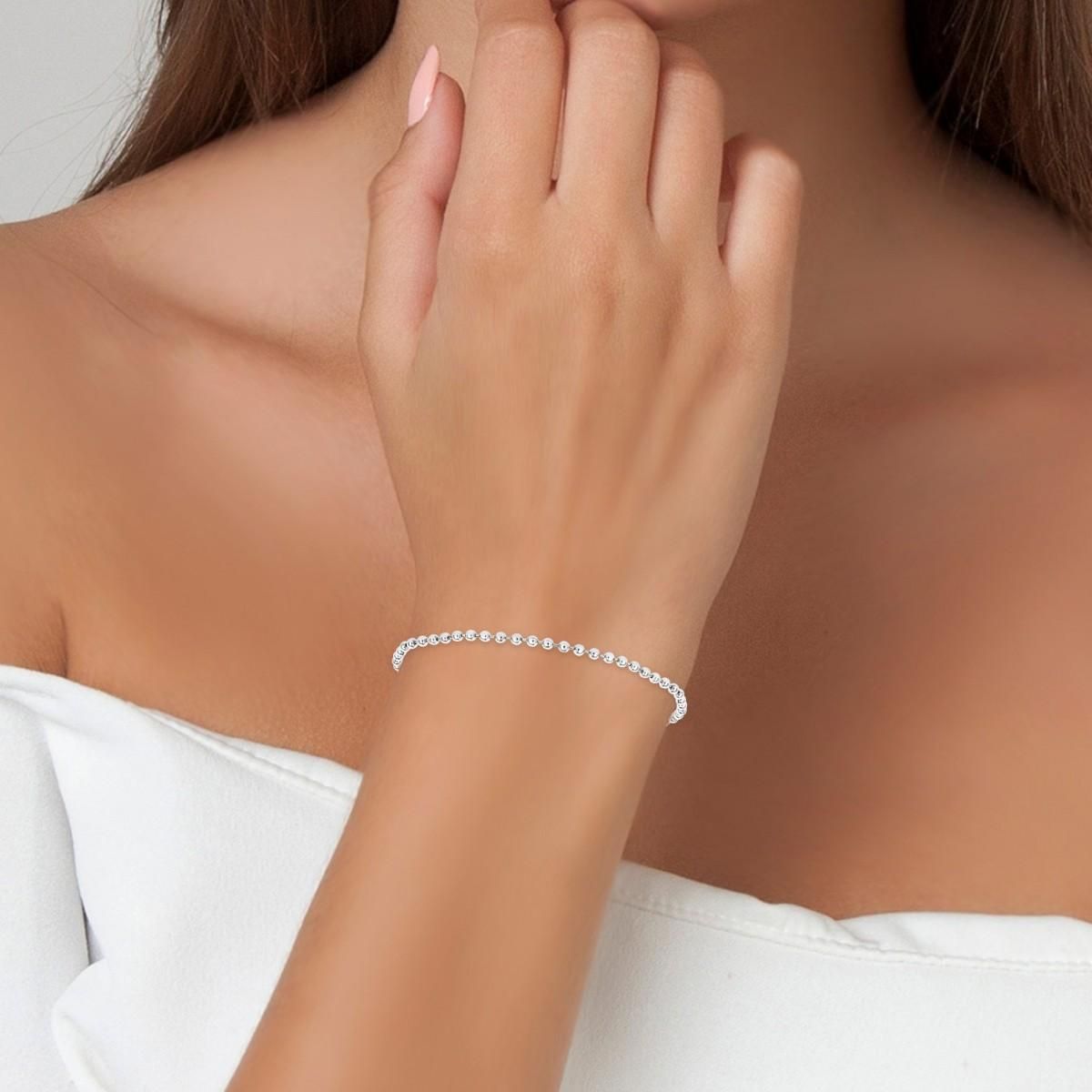 SC BOHEME Bracelet maille boule par SC Bohème