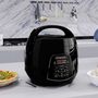 Voir la diapositive 4 : KITCHENCOOK Kitchencook - Cuiseur à Riz 2.2l - Panier Vapeur Intégré - 400w - 4 Menus De Cuisson Automatique - Départ Différé - Noir