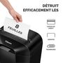 Voir la diapositive 3 : Fellowes Destructeur MICROSHRED LX45 NOIR