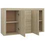 Voir la diapositive 5 : VIDAXL Buffet Chene sonoma 120x36x69 cm Bois d'ingenierie