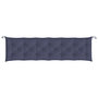 Voir la diapositive 2 : VIDAXL Coussin de banc de jardin bleu marine 200x50x7 cm tissu oxford