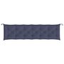 Voir la diapositive 2 : VIDAXL Coussin de banc de jardin bleu marine 200x50x7 cm tissu oxford