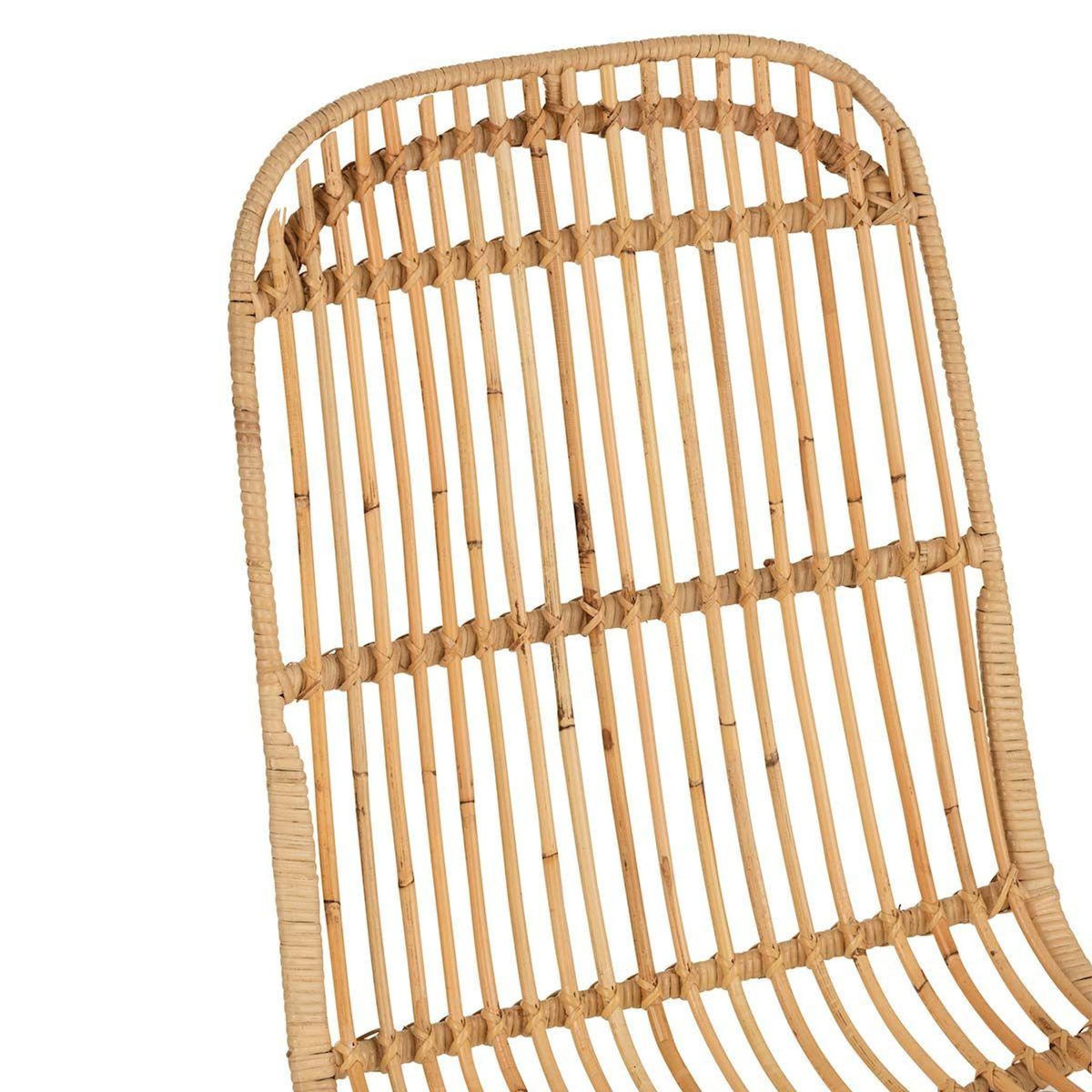 Paris Prix Chaise Design en Rotin  Ema  88cm Naturel