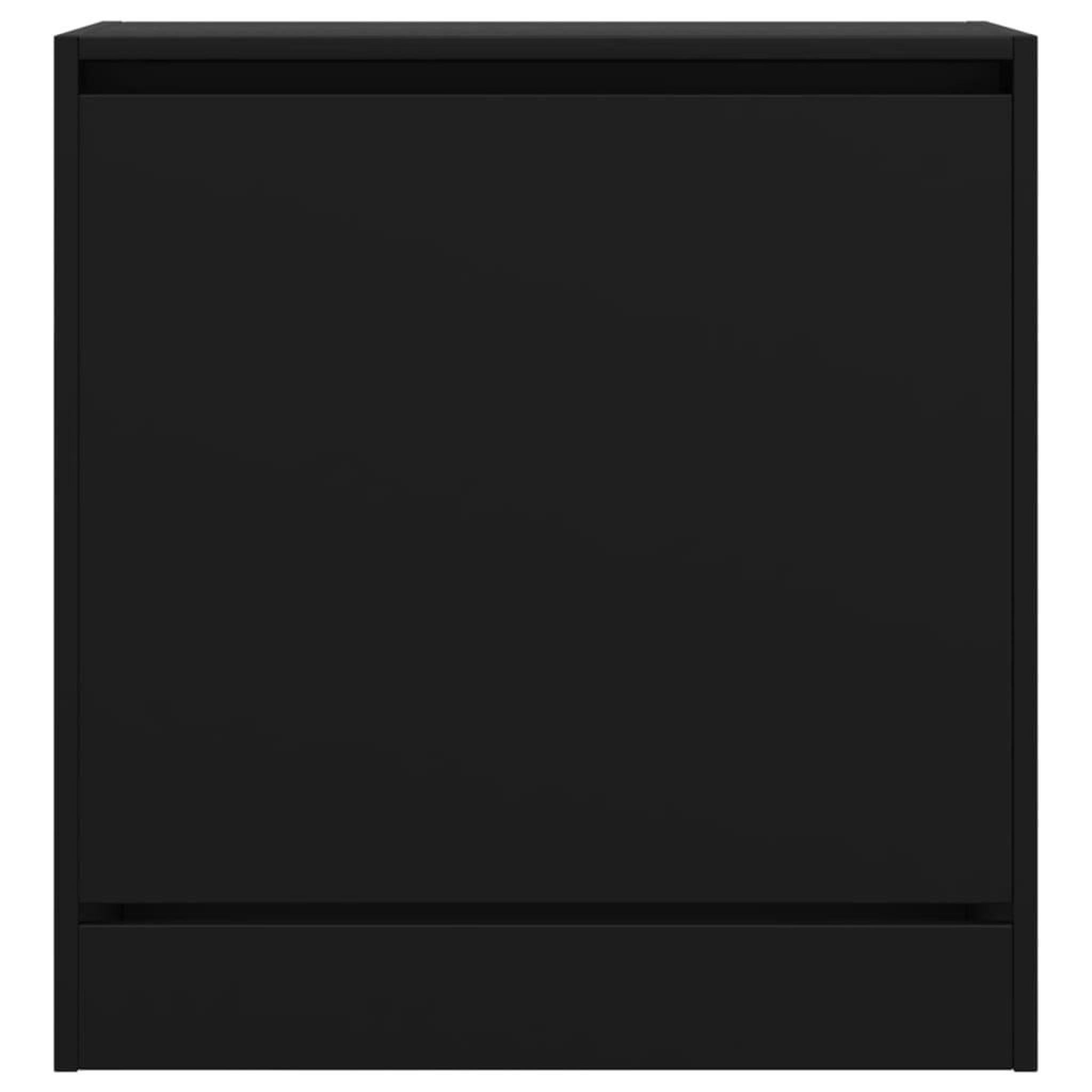 Voir la diapositive 5 : VIDAXL Armoire a chaussures noir 60x34x63,5 cm bois d'ingenierie