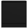 Voir la diapositive 5 : VIDAXL Armoire a chaussures noir 60x34x63,5 cm bois d'ingenierie