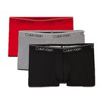 CALVIN KLEIN JEANS x3 Boxers /Gris/Noir Calvin Klein Jeans 8Z8. Coloris disponibles : Rouge