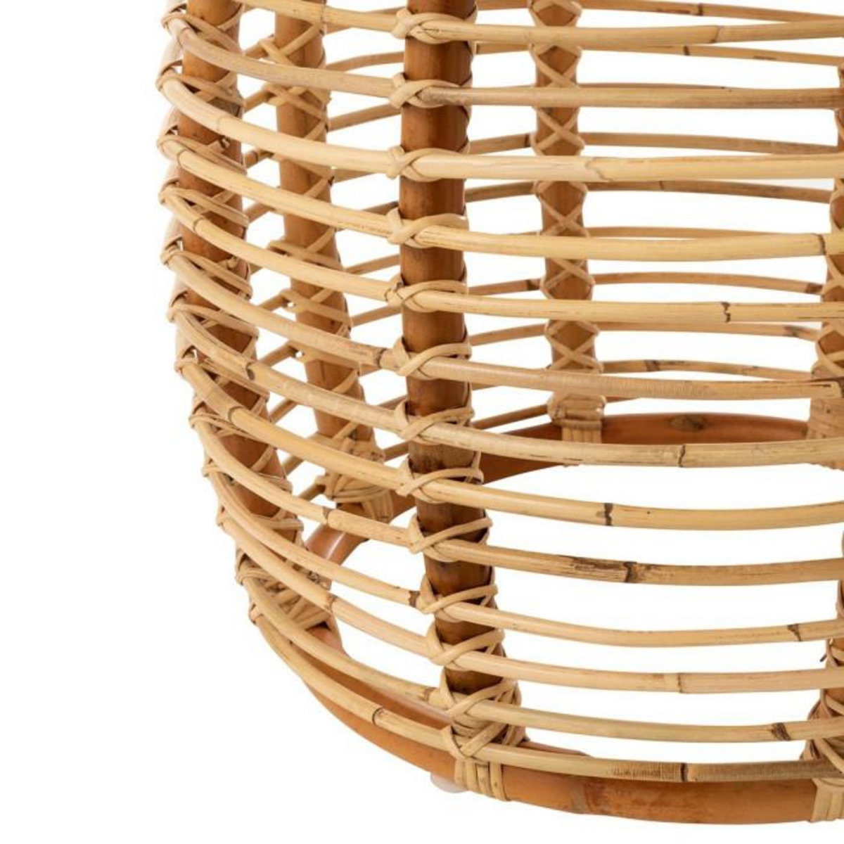 Paris Prix Table d'Appoint en Rotin  Ana  45cm Naturel