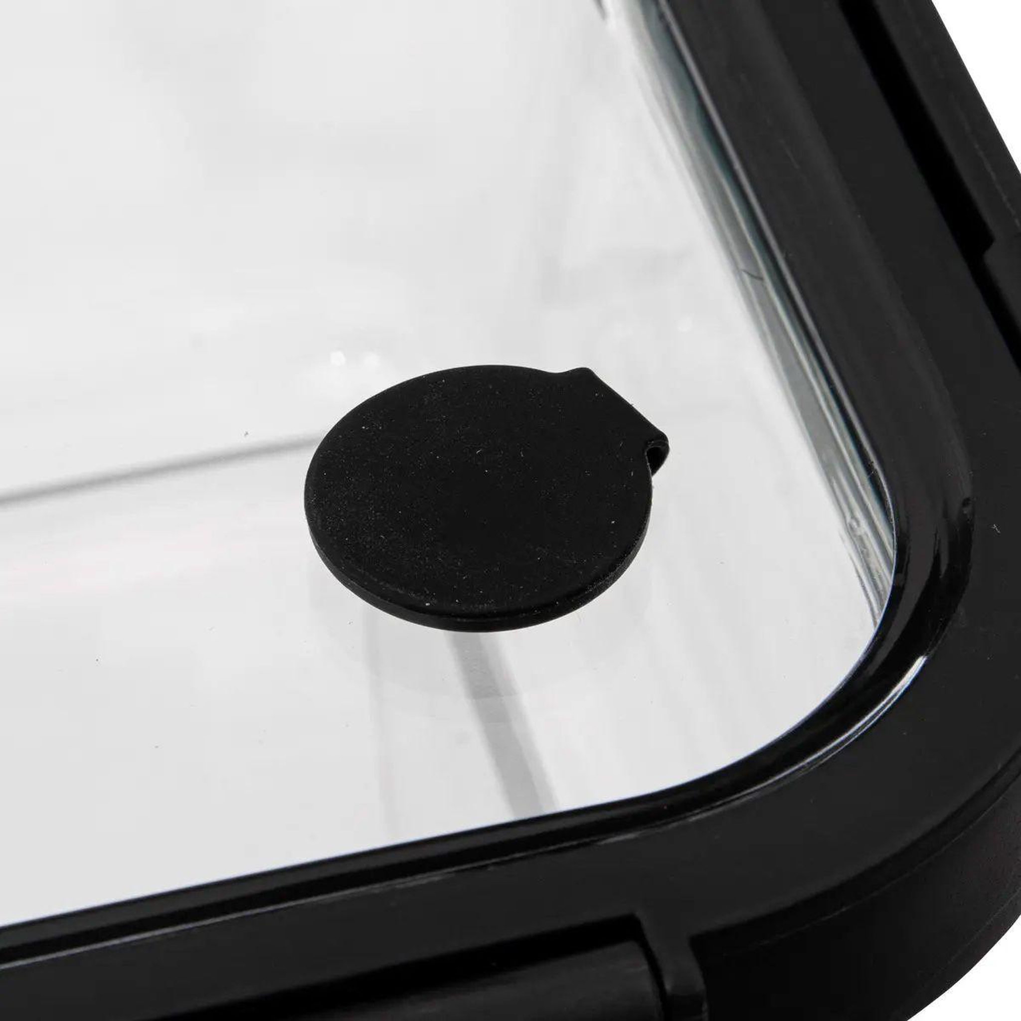 Voir la diapositive 4 : FIVE Boîte de conservation en verre  clipeat plus  0,5l noir