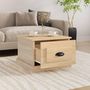 Voir la diapositive 3 : VIDAXL Table basse Chene sonoma 50x50x35 cm Bois d'ingenierie