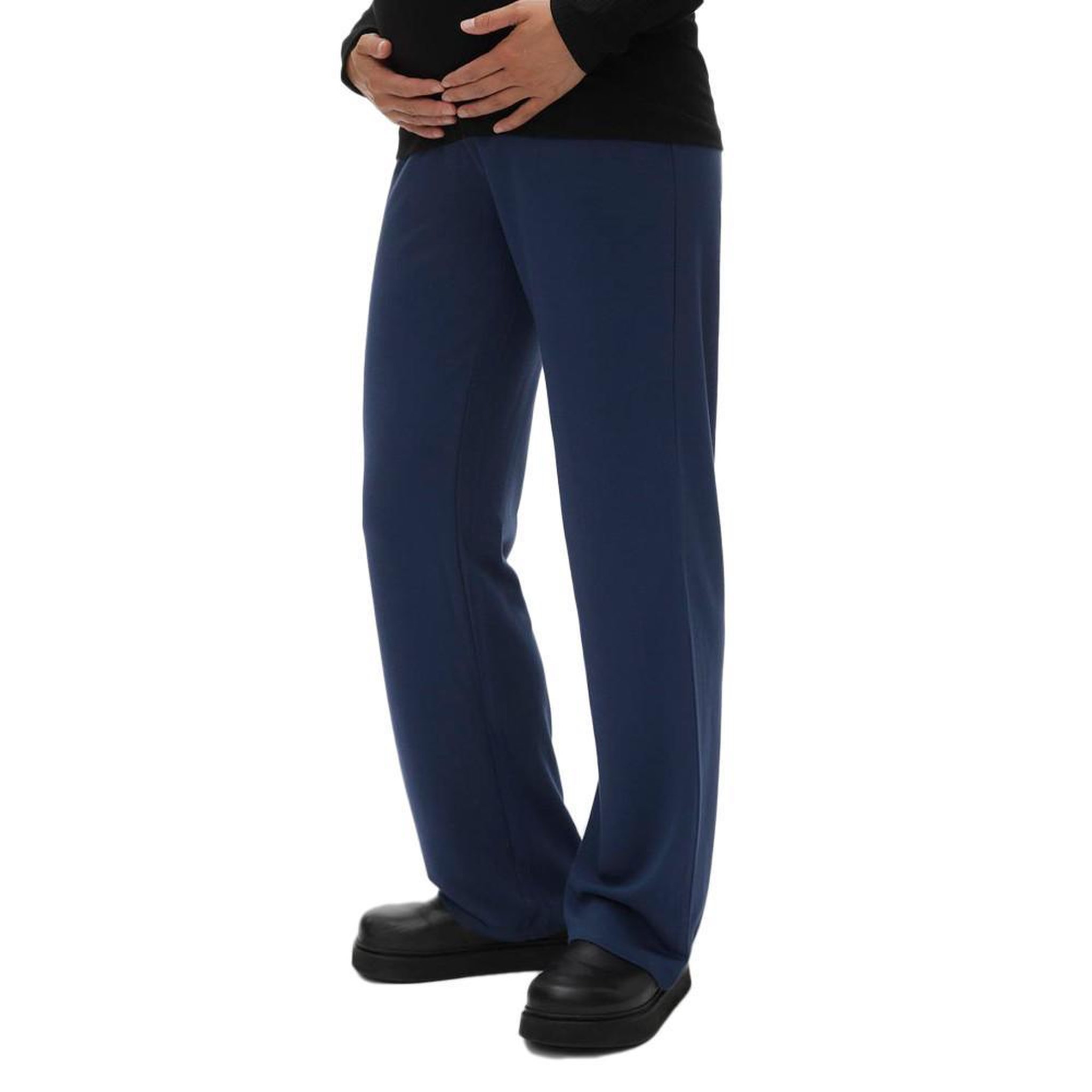 Voir la diapositive 1 : MAMALICIOUS Pantalon de Grossesse  Femme Mamalicious Wide