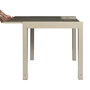 Voir la diapositive 4 : Paris Prix Table de Jardin Extensible  Harai  80-160cm Beige