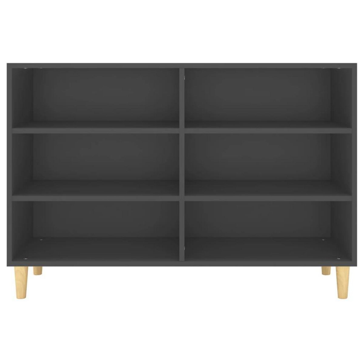 VIDAXL Buffet Gris 103,5x35x70 cm bois d'ingenierie