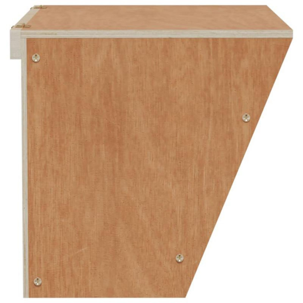 VIDAXL Mangeoire à foin pour lapins 25x18,5x20,5 cm bois massif sapin