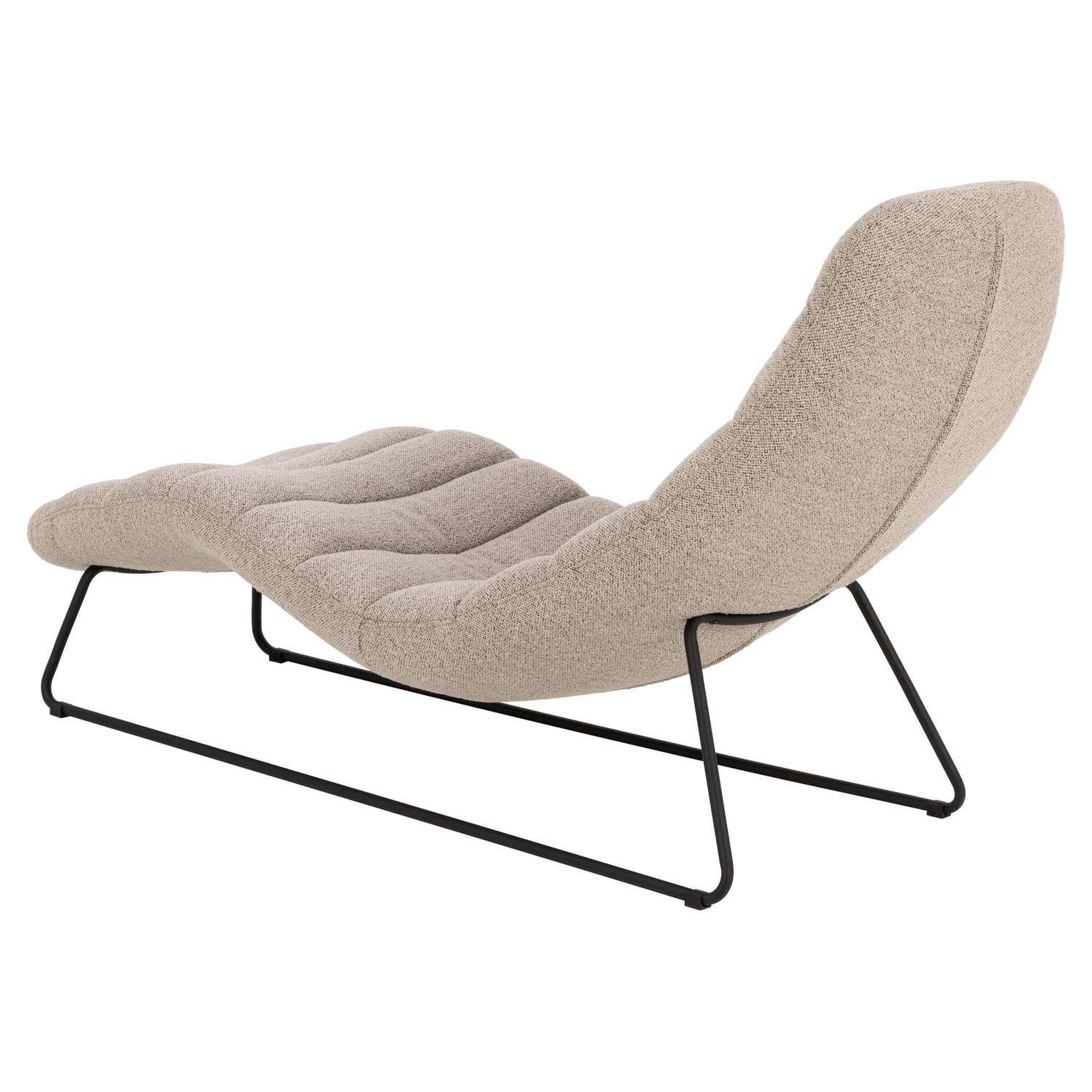 Voir la diapositive 4 : TOILINUX Fauteuil relax chaplin - beige