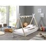 Voir la diapositive 2 : Paris Prix Lit Enfant & Matelas  Tipi  90x200cm Blanc
