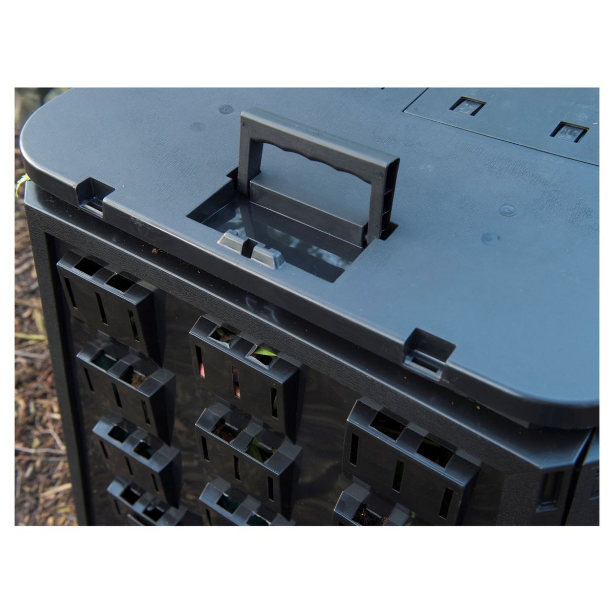 Nature Silo thermocomposteur - PP, 400 l, noir, pliable