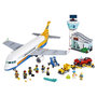 Voir la diapositive 4 : LEGO LEGO City 60262 L&rsquo;avion de Passagers, Jouet de Construction Terminal et Camion pour Enfants