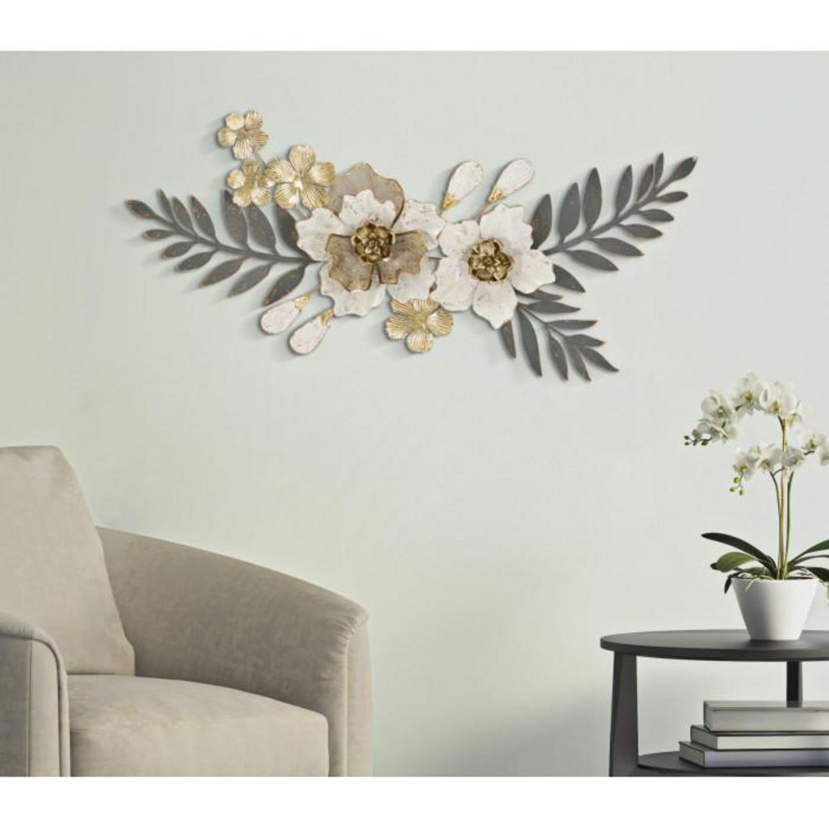 Paris Prix Décoration Murale en Métal  Greak  90cm Multicolore