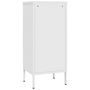Voir la diapositive 5 : VIDAXL Armoire de rangement Blanc 42,5x35x101,5 cm Acier