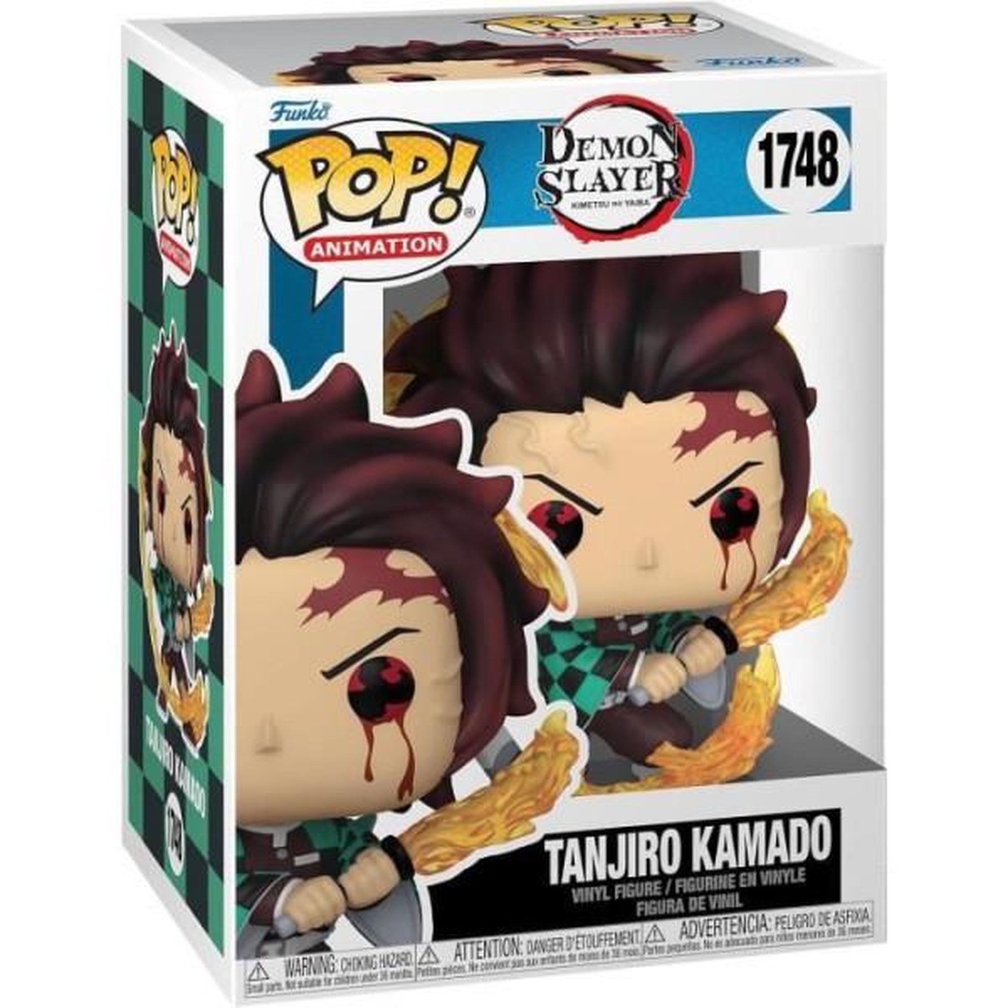 Funko Figurine funko pop! Animation : demon slayer – tanjiro kamado 1748