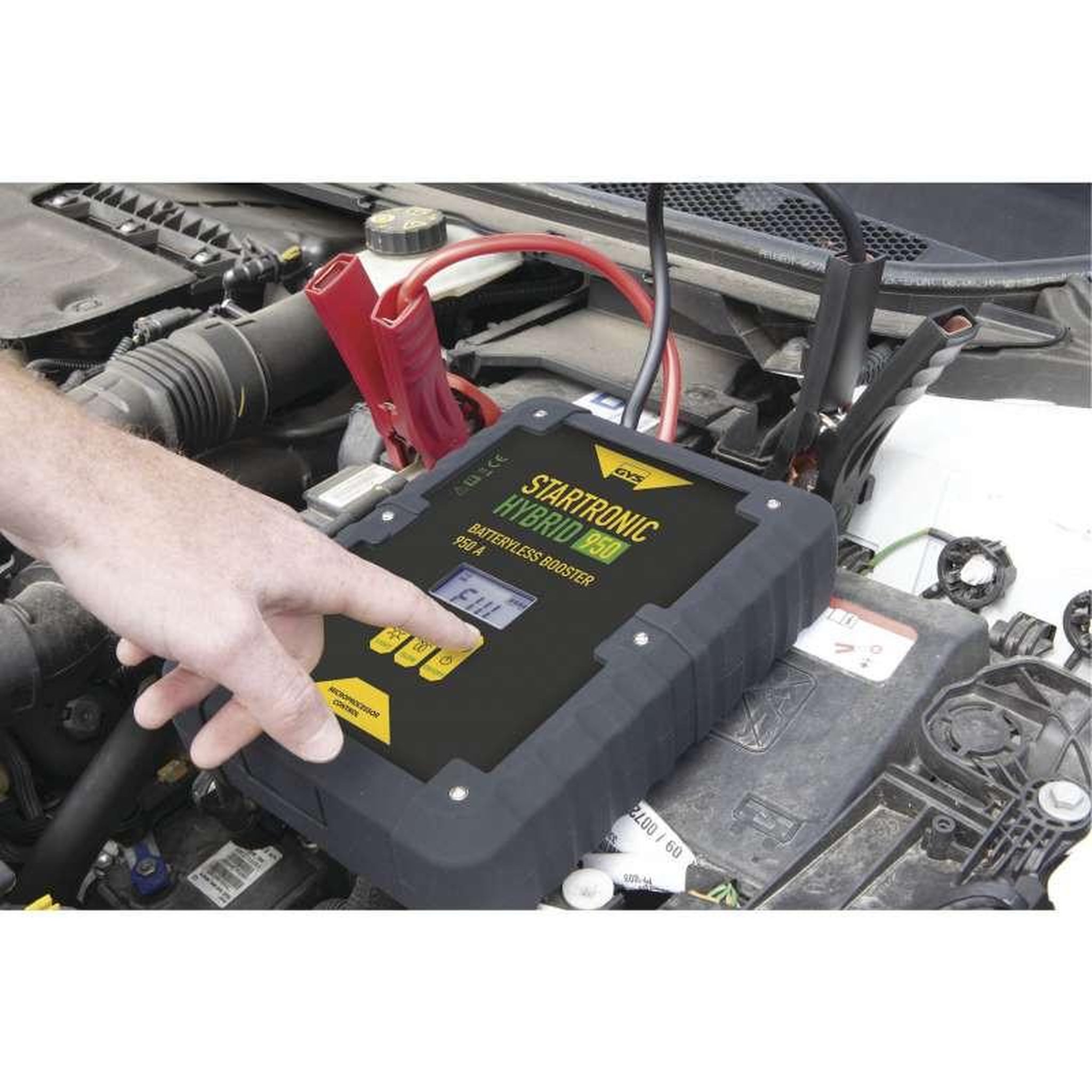 Voir la diapositive 3 : GYS Booster à supercondensateurs GYS STARTRONIC HYBRID 950 12V