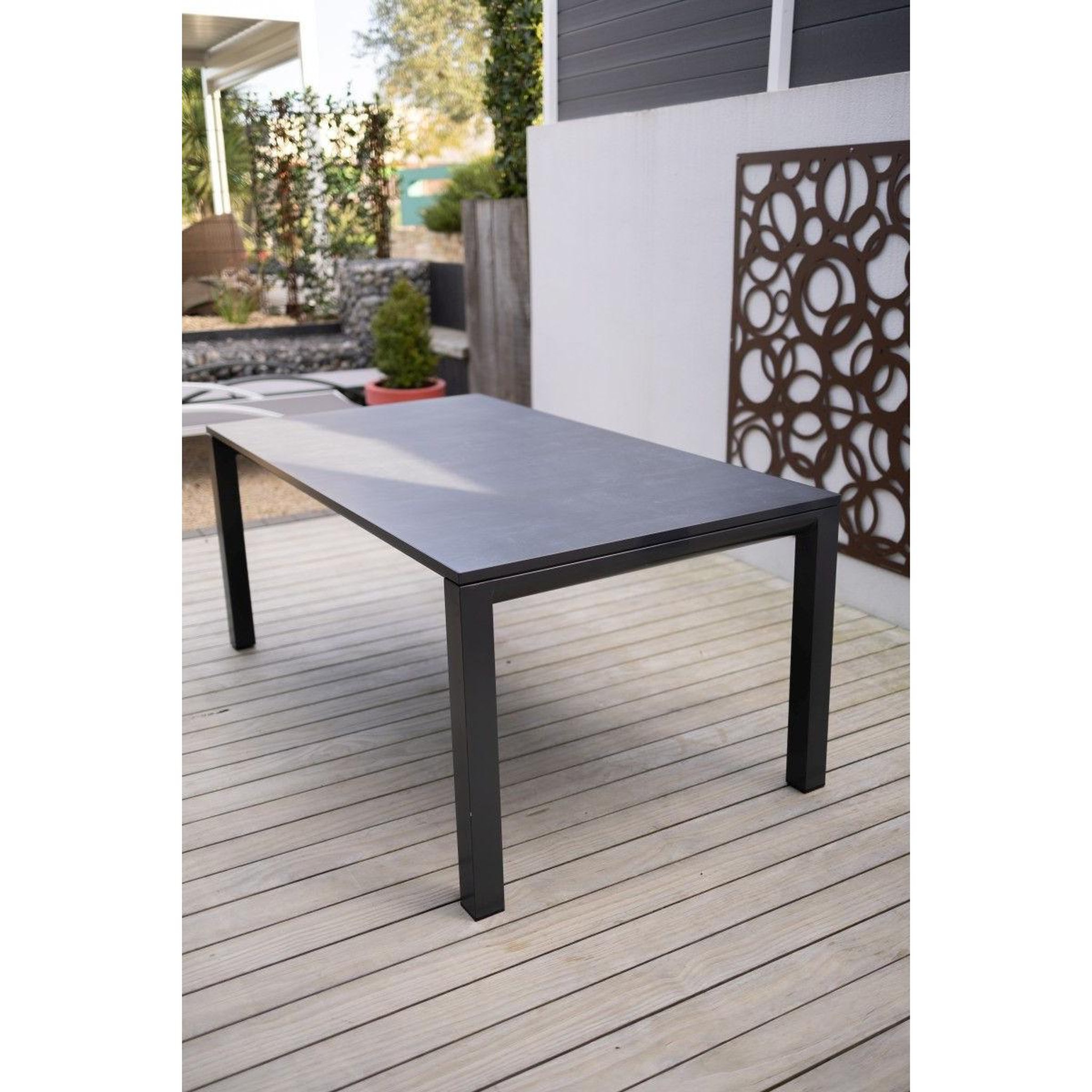 Voir la diapositive 5 : Paris Prix Table de jardin extensible  sico  180-240cm gris