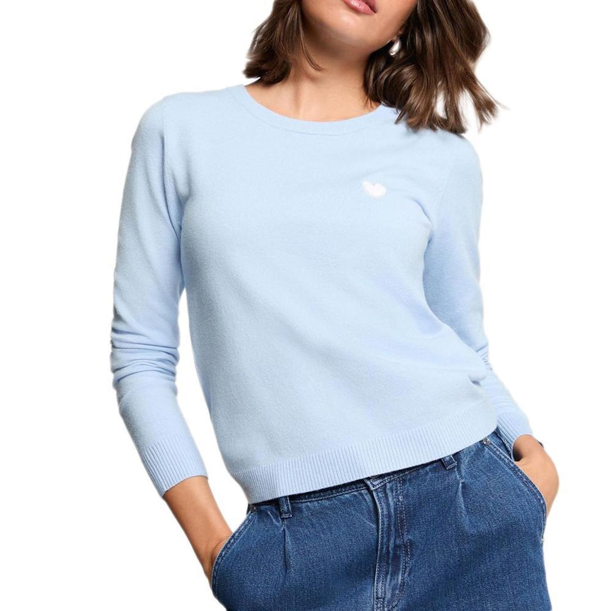 MORGAN Pull Bleu Femme Morgan MKISS