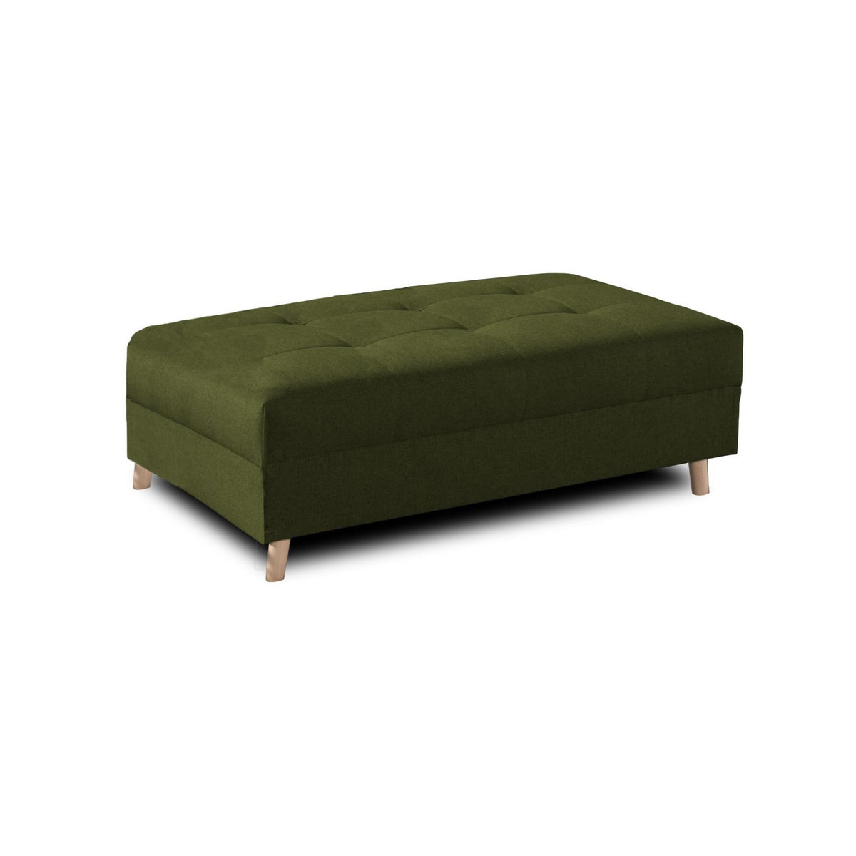 LISA DESIGN Rune - canapé d'angle - avec pouf d'appoint - 4 places - style scandinave - droit