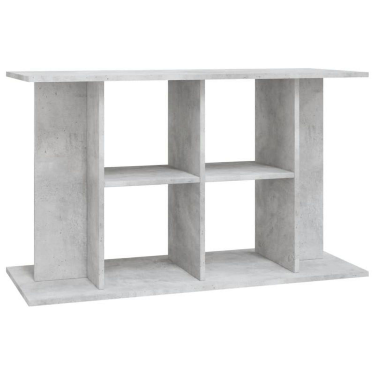 VIDAXL Support pour aquarium gris béton 100x40x60 cm bois d ingénierie