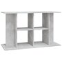Voir la diapositive 2 : VIDAXL Support pour aquarium gris béton 100x40x60 cm bois d ingénierie