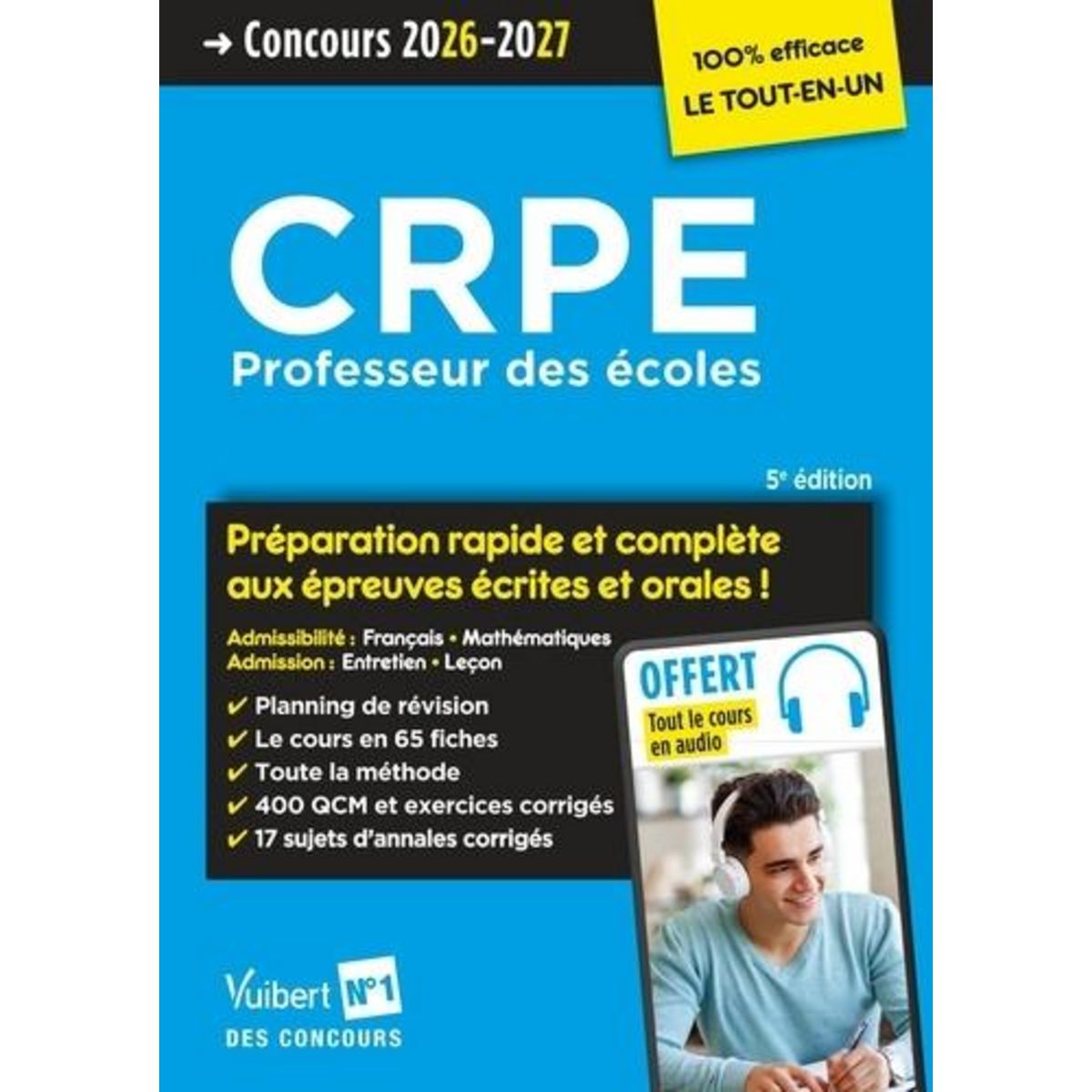 CRPE. PROFESSEUR DES ECOLES, EDITION 2026-2027, Loison Marc