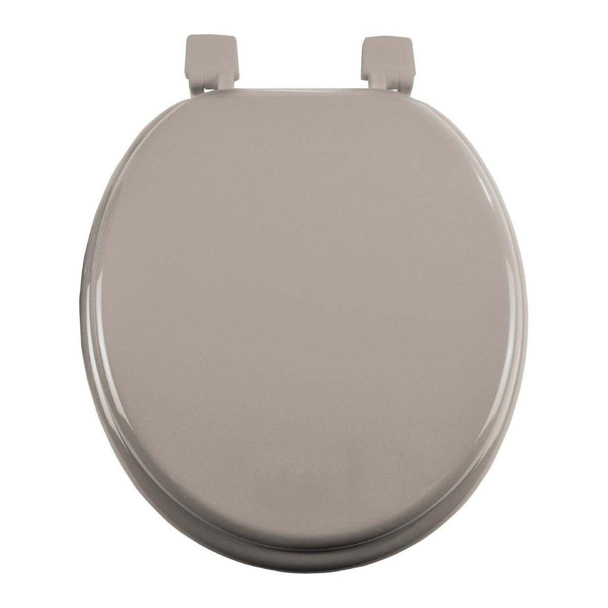 Douceur d'Intérieur Abattant wc uni  vitamine ii  37cm taupe