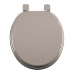 Paris Prix Abattant WC Uni  Vitamine II  37cm Taupe