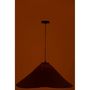 Voir la diapositive 4 : Paris Prix Lampe Suspension en Jonc de Mer  Angelique  82cm Rouille