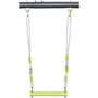 Voir la diapositive 4 : Habitat et Jardin Portique de jeu en métal avec toboggan  Kylian  - 4 agrès - Vert