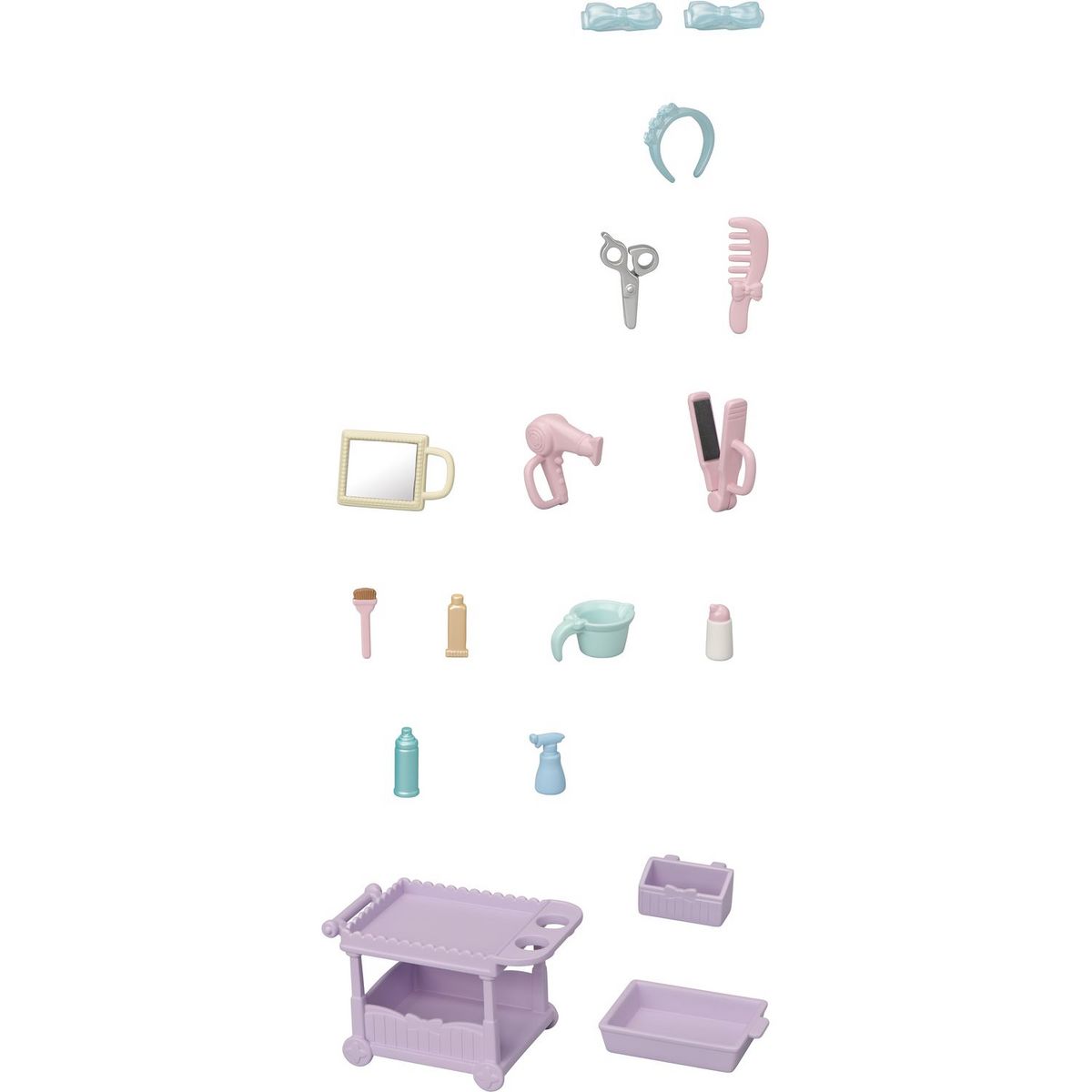 Epoch d'Enfance 5644 La maman poney et son kit de coiffure - Sylvanian Families