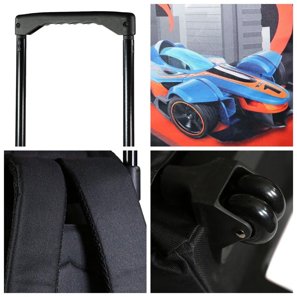 Bagtrotter BAGTROTTER Sac à dos à roulettes Hot Wheels Multicolore